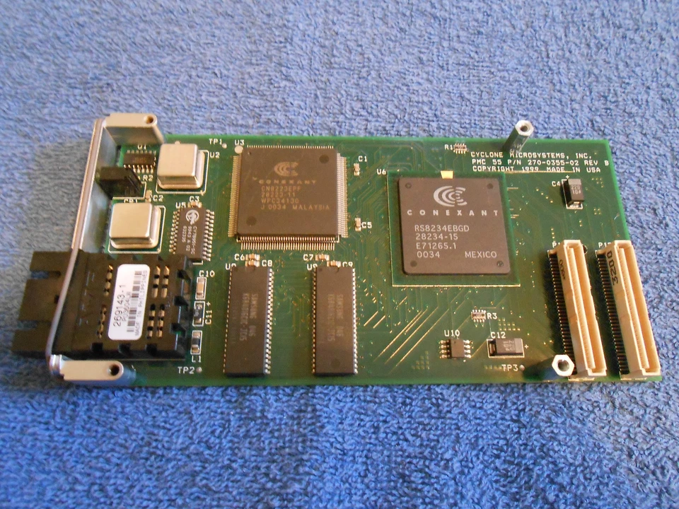 CYCLONE MICROSYSTEMS PMC55 (270-0355-02) ATM-OC3 USER NETWORK INTERFACE (USED) - Image 3 of 4