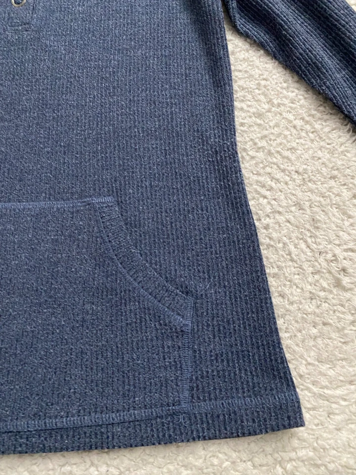 Christopher & Banks Mujer Manga 3/4 Botones a Presión Sudadera Gris-Azul Talla S Foto 2 de 4