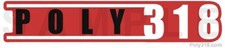 Poly 318 Engine Decals Red Valve Cover Stickers Fits Plymouth Chrysler Dodge Poly 318 Engine Decals Red Valve Cover Stickers Fits Plymouth Chrysler Dodge