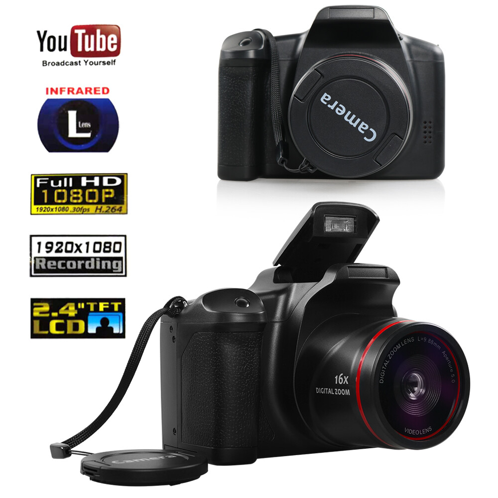 Digital Camera Video Camera Recorder TFT LCD Screen 16X Zoom HD 16MP  1080P