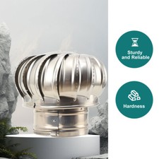 Roof Ventilator Air Vent Ventilating Fan Cap for Factory House Chimney dia 160mm