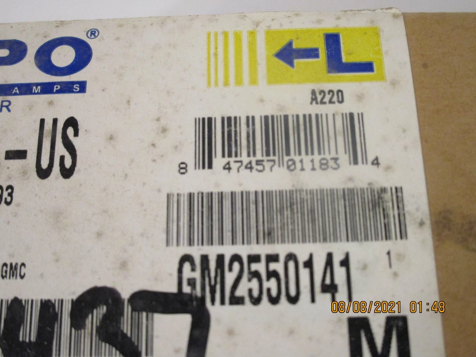 Side Marker Light Assembly Front Left Depo 332-1519L-US Foto 3 de 4