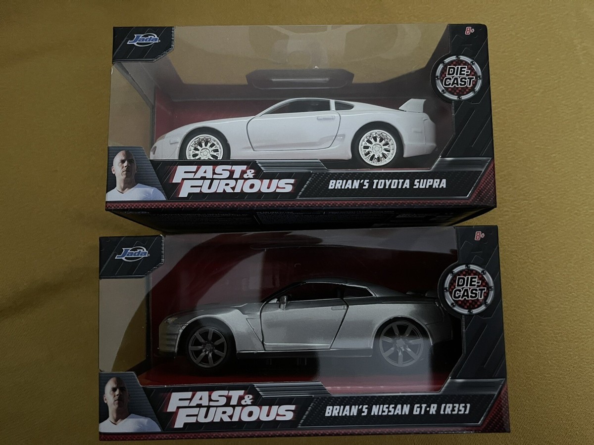 1:24 ワイスピ BRIAN&#39;S NISSAN GT-R R35 SLIVER BRIAN'S NISSAN GT-R (R35) SILVER 