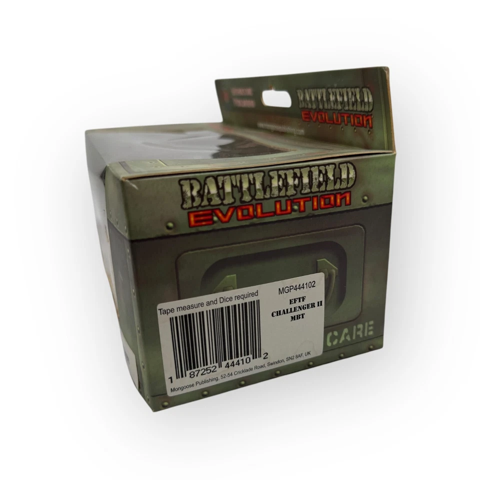 Battlefield Evolution EFTF Challenger II MBT Tank New in Box Mongoose OOP - Image 2 of 4