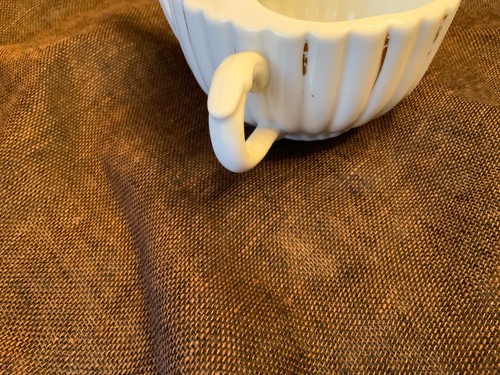 Germany Antik Porzellan Invalide Futterautomat Stillfütterung Tasse Blumen - Bild 6 von 7