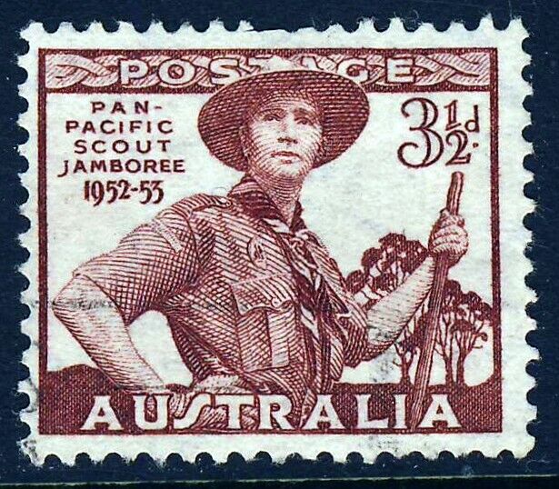 AUSTRALIA 1952 Greystanes Scout MINT Jamboree Large special Max 42% OFF price SG 254
