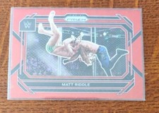 2023 Panini Prizm WWE Red Wave Prizm #75 Matt Riddle Wrestling Card