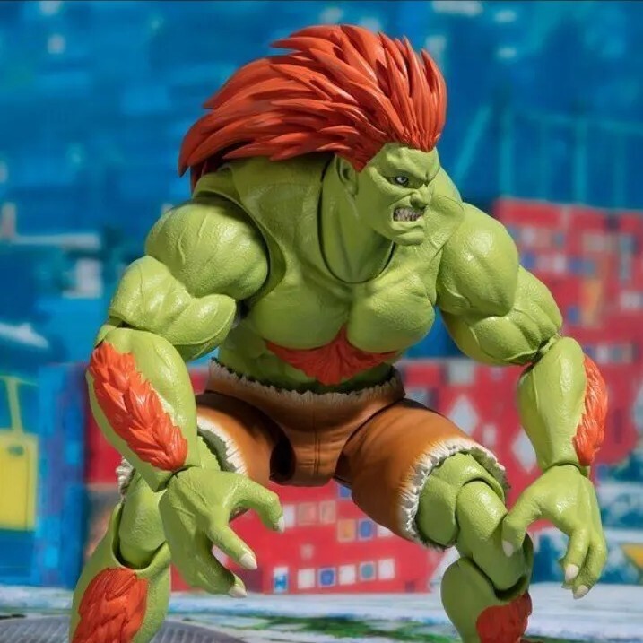 SHFiguarts ストリートファイターV ブランカ No.09 S.H.Figuarts No 09 Blanka Street Fighter V 5 Action Figure
