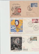 1 ENVELOPPE  1er JOUR - centenaire des apparitions 1958  - peu courant