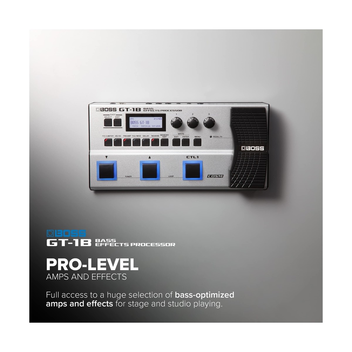 BOSS GT-1B 現状品 Boss GT-1B Bass Multi-effects Processor | Sweetwater