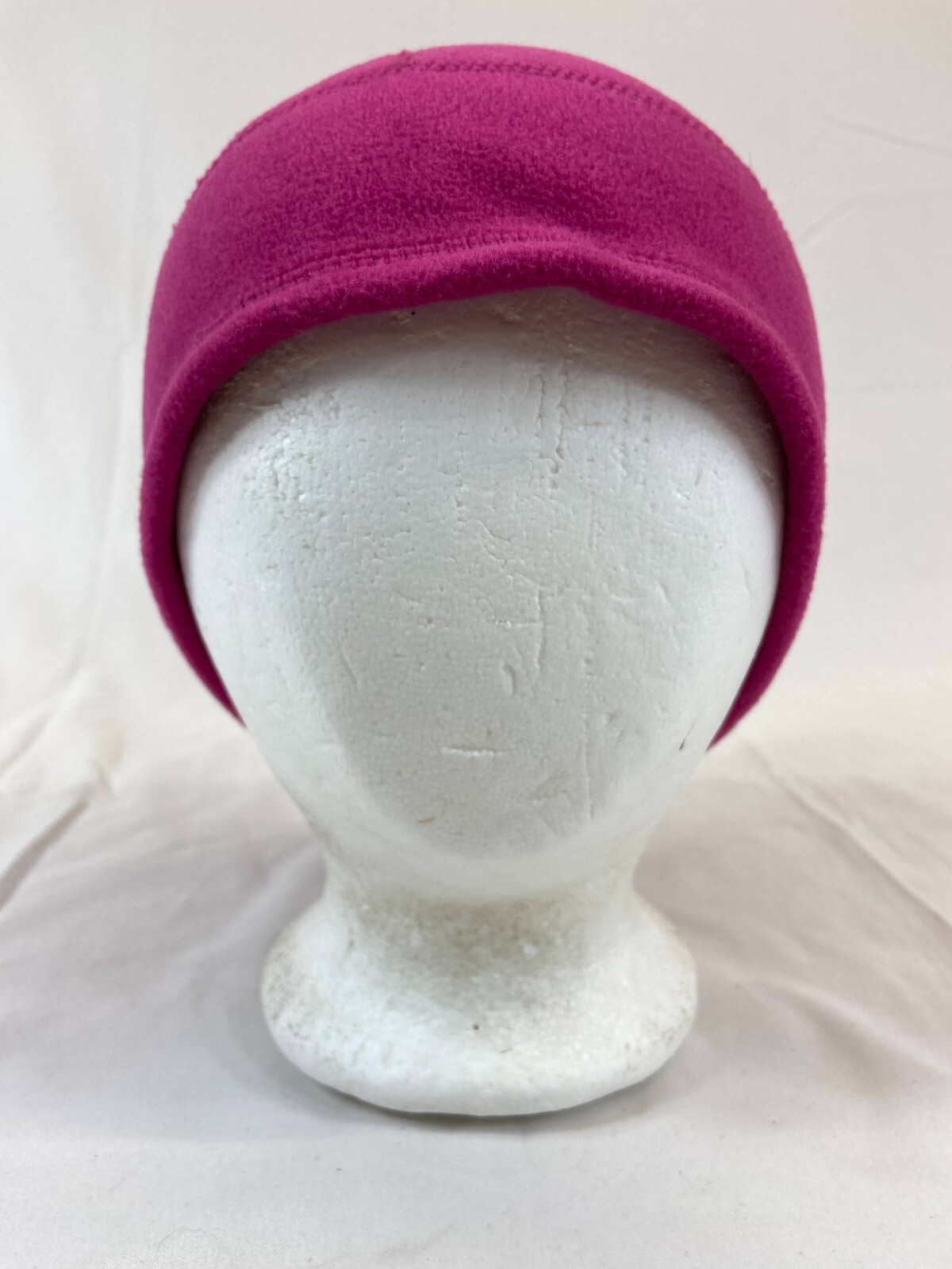 PONY Berretto donna coda di cavallo foro atletico tutto in movimento rosa OSFM pile senza polsini