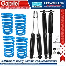 Front Rear HD STD Gabriel Ultra Shocks + Coil Springs for Chevrolet Impala