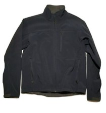 T Tech by Tumi Water Resistant Zip Up Jacket Size Medium Navy Dark Blue