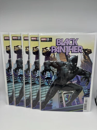 (5) Marvel Comics BLACK PANTHER #5 Land Variant Cover 2022