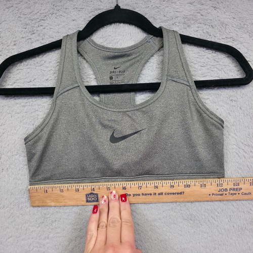 Nike Victory Sports Bra Womens S Racerback Dri Fit Performance Gym No Padding - Picture 4 of 9