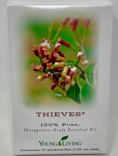 New Young Living Essential Oils - Thieves Essential Oil Sample 10 pack