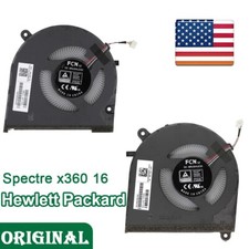 OEM CPU GPU Cooling Fan Replacement For HP Spectre x360 16-F 16T-F M83462-001