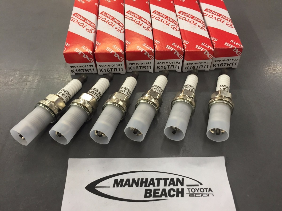 00-04 Toyota Tundra & 95-04 TACOMA V6 3.4L Spark Plugs Set