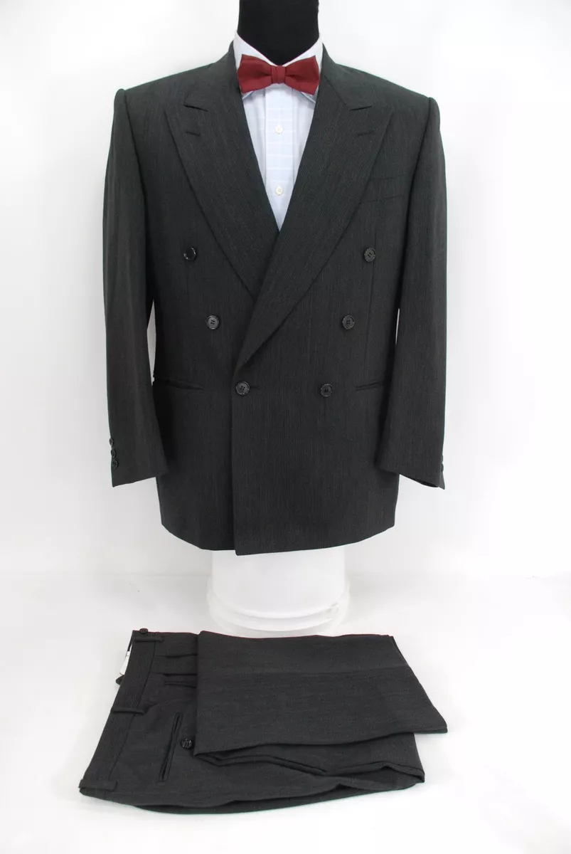 Canali single-breasted wool suit - Black