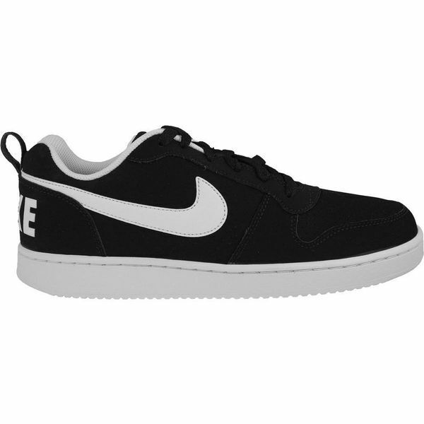 nike court borough low black mens