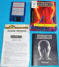 VINTAGE IMPERIUM AMIGA GAME ELECTRONIC ARTS EMPERIUM ON 3.5" FLOPPIES W/ MANUALS