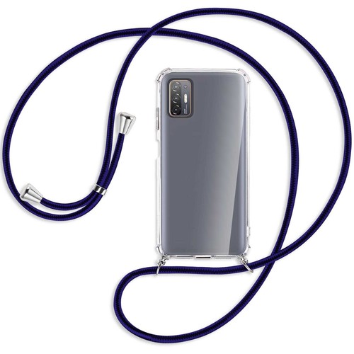 Collana (A) per HTC Desire 21 Pro Cover Custodia con Catena - Foto 70 di 79