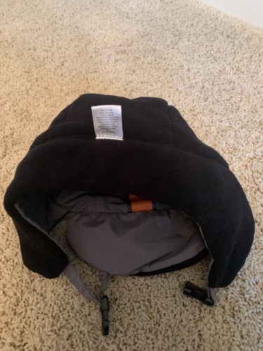 CHILDRENS PLACE LOT -ZIP SOFT SHELL JACKET 10-12 GRAY/ORANGE, SKI GLOVES, 2 HATS - Picture 12 of 17