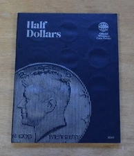 Whitman 9045 Half Dollars Coin Album/Folder