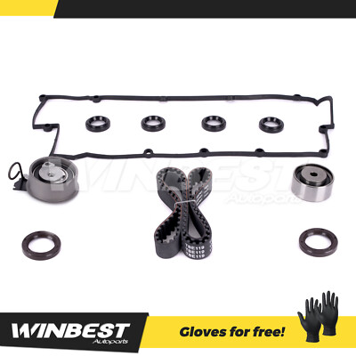 Fit Hyundai Elantra Tucson Kia Soul Spectra Timing Belt Kit Valve Cover Gasket 