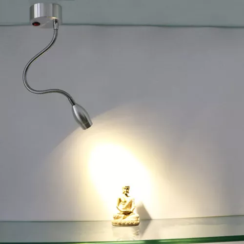 Battery powered clearance gooseneck light