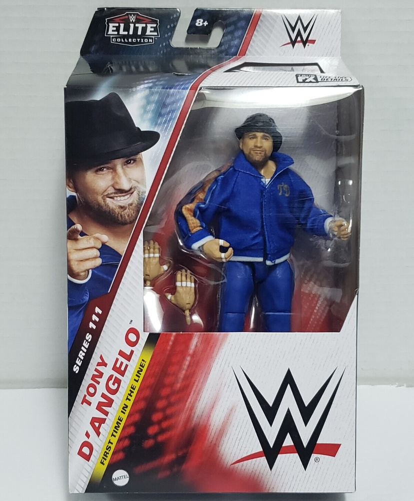TONY D'ANGELO WWE WWF NXT Mattel Elite Collection Series 111 Figure NEW BOX WEAR