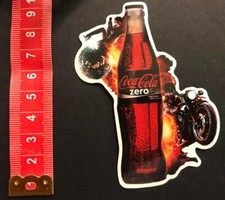 Coca-Cola Coke Retro Aufkleber Sticker  - Motorrad Motorcycle  Motiv