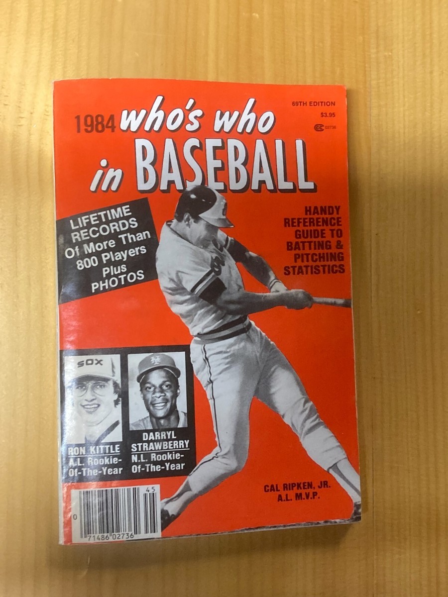1984 WHO'S WHO IN BASEBALL BOOK - CAL RIPKEN JR | eBay