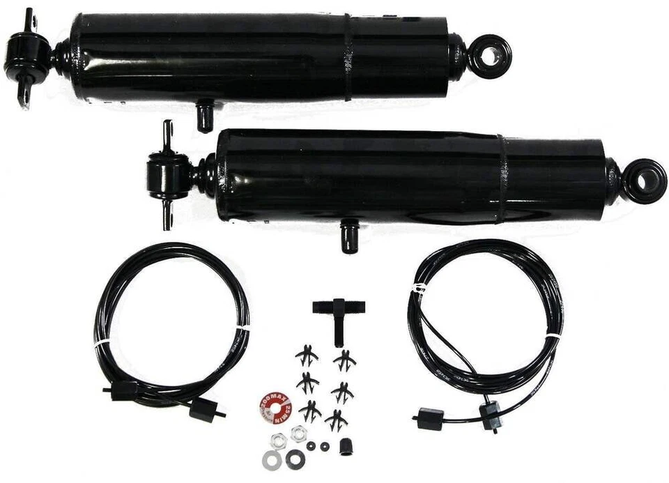 Rear Air Adjustable Shocks Absorbers Kit For 1992-2016 Chevy GMC 4WD Set Of 2 - Image 4 of 4