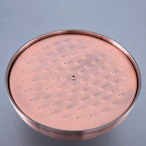 Antique Red Copper Round Rainfall Rain Bathroom Shower Head Shower Arm szh374 - Picture 10 of 24