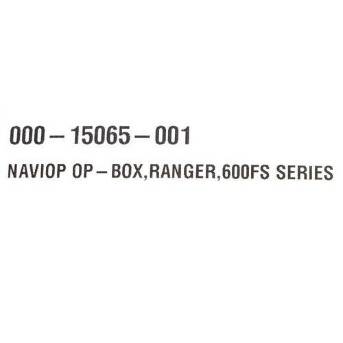 NaviOp Boat OP Box NA16N00Y | Ranger 600FS 000-15065-001 Loop P - Picture 6 of 6