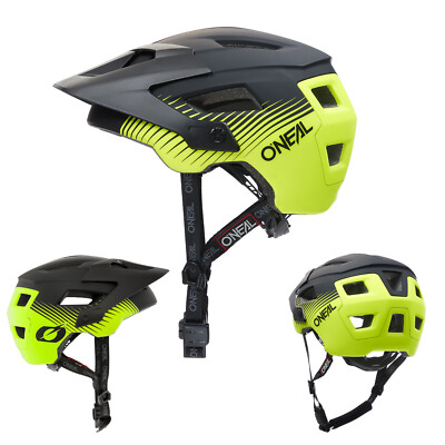 O'Neal Defender Grill Neongelb Fahrrad Helm All Mountain Bike Trail Enduro