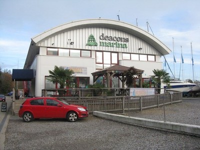 Foto 6x4 Diakone Marina Lower Swanwick Marina, Chandlery and Deli-Café a c2017
