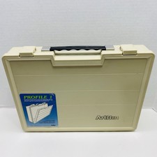 Vintage ArtBin Profile 1 Storage Box Flambeau Attache Style Art Supplies Case