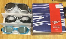 Speedo Adult Unisex Swim Goggles 3-pack