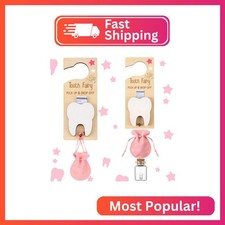 DoubleFill Tooth Fairy Gift Holder Bag Door Hanger National Children's Dental He