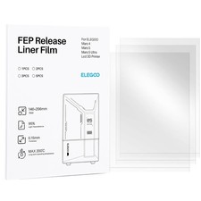 3PCS FEP Release Film for Mars 4 & Mars 5 & Mars 5 Ultra LCD 3D Printer with 95%