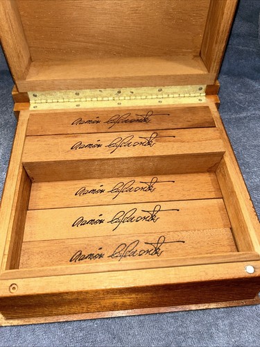 PARTAGAS 150 DON RAMON Signature Series Cigar Box Book HUMIDOR #911/1000 (CR) - Picture 6 of 8