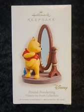 Hallmark Keepsake Ornament 2008 Pound Pondering  Winnie The Pooh NIB
