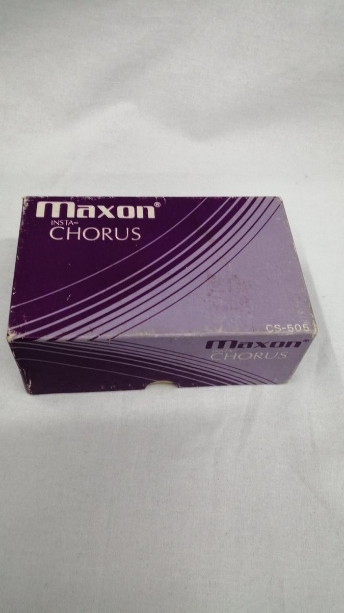 Maxon CS-505 Insta-chorus | eBay