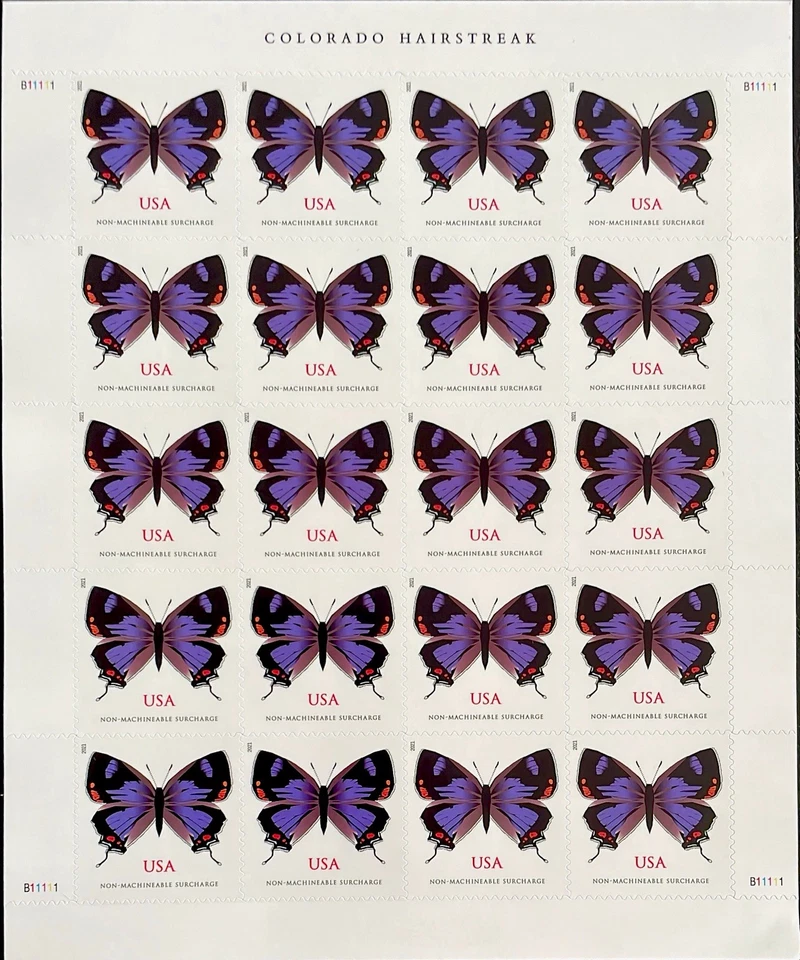 US Postage Stamps $200+Under Face Value 2024 Wildlife,butterfly,Bird,nature,s/s. - Image 4 of 4