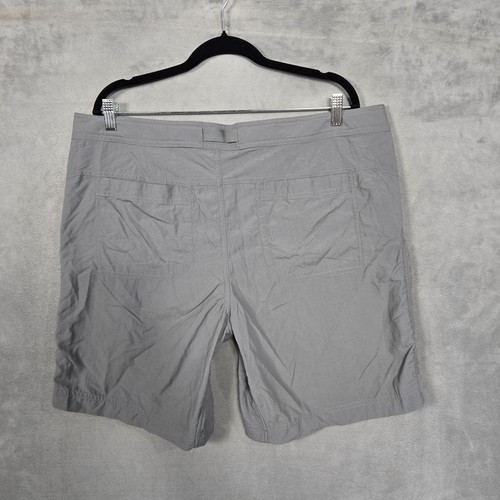 Pantalones Cortos Mountain Hardwear Para Hombres 40 Gris Cinturón Exterior Senderismo Ligero Nylon - Imagen 3 de 10