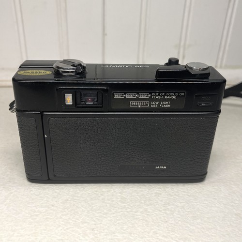 Minolta Hi-Matic AF2 Point & Shoot 35mm Film Camera + Case - Picture 4 of 11