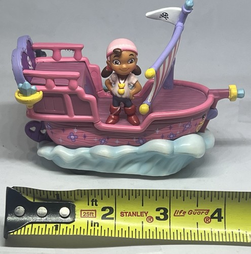 Disney Store Exclusive Jake & The Neverland Pirates IZZY Pull Back Boat Ship A1 - Bild 10 von 12