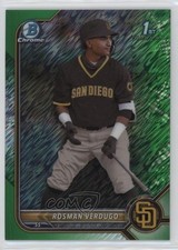 2022 Bowman Chrome Prospects Green Shimmer Refractor 35/99 Rosman Verdugo 09xy